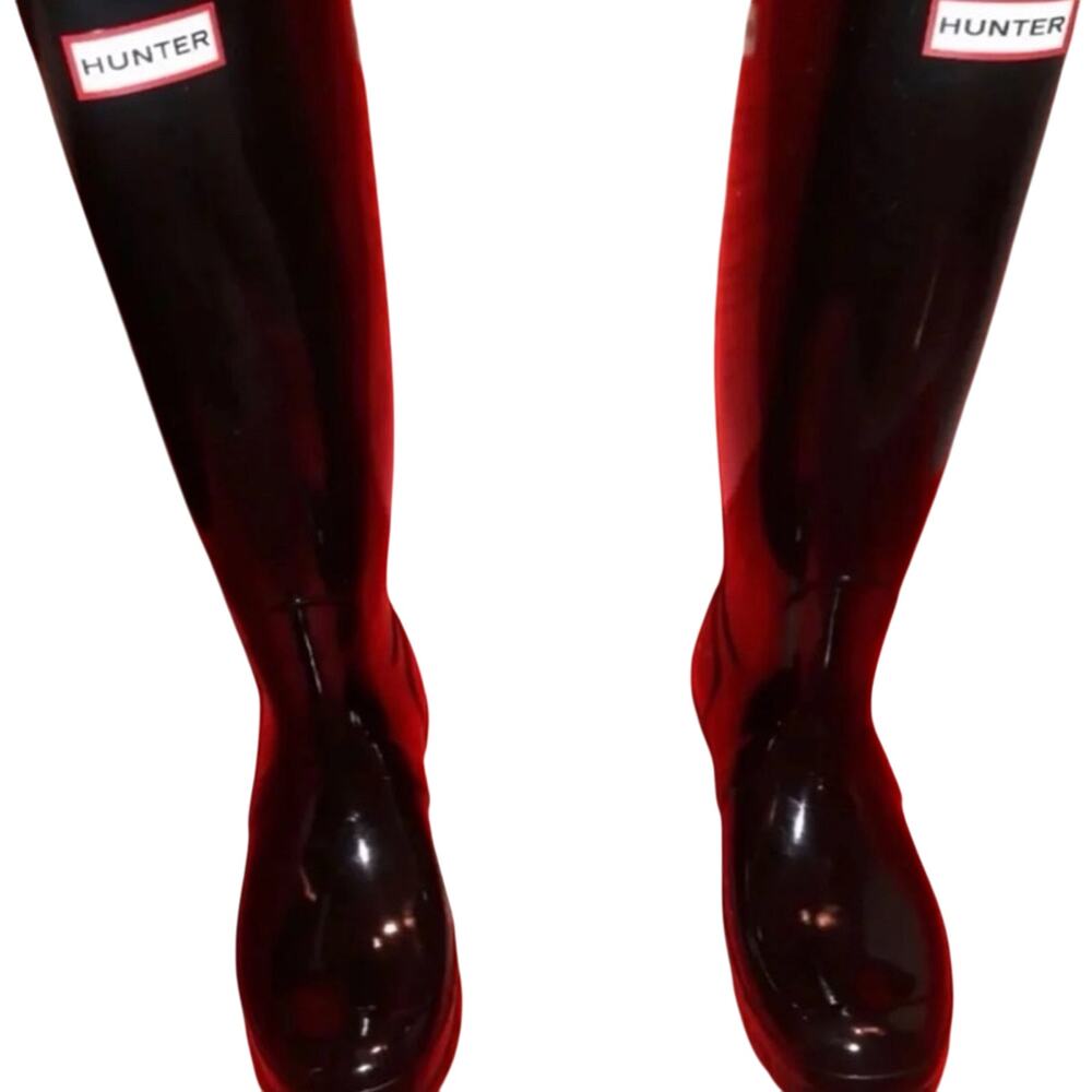 Hunter original  tall gloss Boots